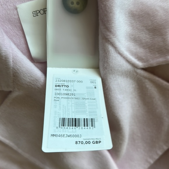 Sportmax Women's DRITTO Short wool caban (New With Tags) - Picture 3 of 8